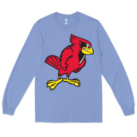 Colony Blue illinois state redbirds Long Sleeve Tee - linhVisuals