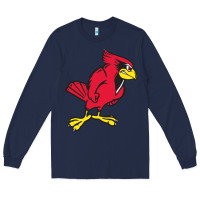 Navy illinois state redbirds Long Sleeve Tee - linhVisuals