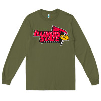 Army Green illinois state redbirds Long Sleeve Tee - linhVisuals