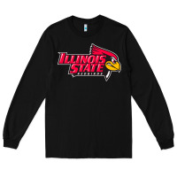 Black illinois state redbirds Long Sleeve Tee - linhVisuals