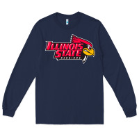 Navy illinois state redbirds Long Sleeve Tee - linhVisuals