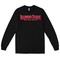 Black illinois state redbirds Long Sleeve Tee - linhVisuals