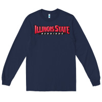 Navy illinois state redbirds Long Sleeve Tee - linhVisuals