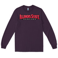Plum illinois state redbirds Long Sleeve Tee - linhVisuals