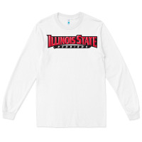 White illinois state redbirds Long Sleeve Tee - linhVisuals