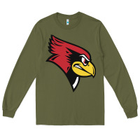 Army Green illinois state redbirds Long Sleeve Tee - linhVisuals