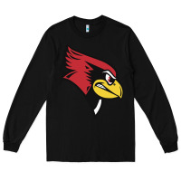 Black illinois state redbirds Long Sleeve Tee - linhVisuals