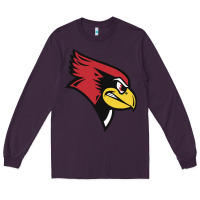 Plum illinois state redbirds Long Sleeve Tee - linhVisuals