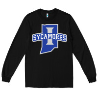 Black indiana state sycamores Long Sleeve Tee - linhVisuals