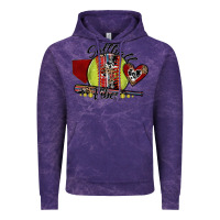 Cloud Purple softball vibes Vintage Hoodie - SublimationCraftShop