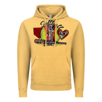 Vintage Mustard softball vibes Vintage Hoodie - SublimationCraftShop