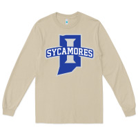 Mushroom indiana state sycamores Long Sleeve Tee - linhVisuals