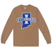 Toasted Coconut indiana state sycamores Long Sleeve Tee - linhVisuals