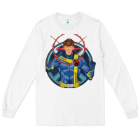 White cyclops 2 Long Sleeve Tee - linhVisuals