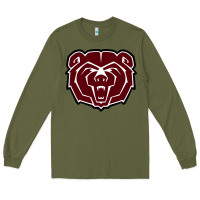 Army Green missouri state bears Long Sleeve Tee - linhVisuals