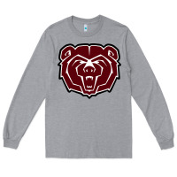 Heather Grey missouri state bears Long Sleeve Tee - linhVisuals