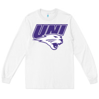 White northern iowa panthers Long Sleeve Tee - linhVisuals
