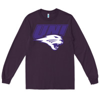 Plum northern iowa panthers Long Sleeve Tee - linhVisuals