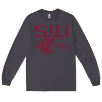 Smoke southern illinois salukis Long Sleeve Tee - linhVisuals