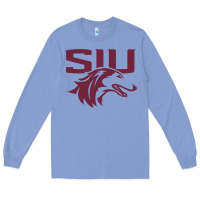 Colony Blue southern illinois salukis Long Sleeve Tee - linhVisuals