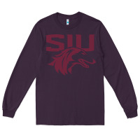Plum southern illinois salukis Long Sleeve Tee - linhVisuals