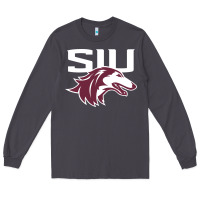 Smoke southern illinois salukis Long Sleeve Tee - linhVisuals