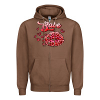 Chestnut babe with kiss Zipper Hoodie - RanaPortraitStore