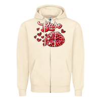 Sandshell babe with kiss Zipper Hoodie - RanaPortraitStore