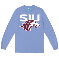 Colony Blue southern illinois salukis Long Sleeve Tee - linhVisuals