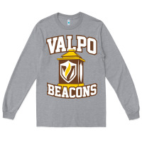 Heather Grey valparaiso beacons Long Sleeve Tee - linhVisuals