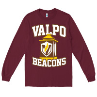 Burgundy valparaiso beacons Long Sleeve Tee - linhVisuals