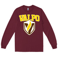 Burgundy valparaiso beacons Long Sleeve Tee - linhVisuals