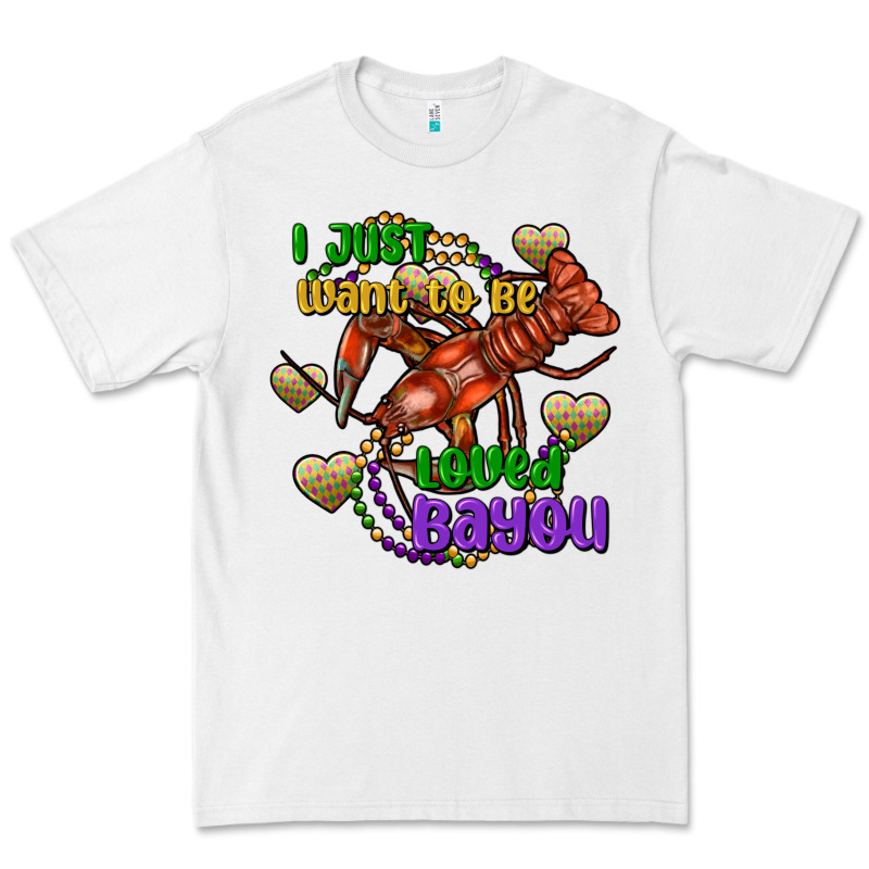 Crawfish I Just Want To Be Loved Bayou Premium Tee by FaDigitalArtStudio | Teevron