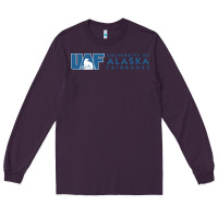 Plum University of Alaska Fairbanks Long Sleeve Tee - linhVisuals