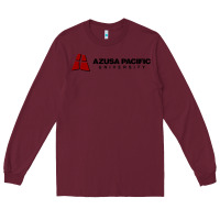 Burgundy Azusa Pacific University Long Sleeve Tee - linhVisuals