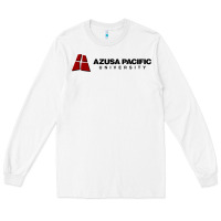 White Azusa Pacific University Long Sleeve Tee - linhVisuals