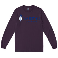 Plum Barton College Long Sleeve Tee - linhVisuals