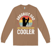 Toasted Coconut arborist dad tree climber logger woodworker chainsaw mens t shirt Long Sleeve Tee - linhVisuals