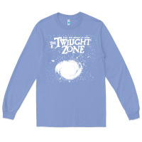 Colony Blue twilight zone vintage faded style design Long Sleeve Tee - linhVisuals
