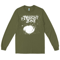 Army Green twilight zone vintage faded style design Long Sleeve Tee - linhVisuals