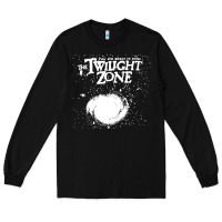 Black twilight zone vintage faded style design Long Sleeve Tee - linhVisuals