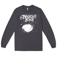 Smoke twilight zone vintage faded style design Long Sleeve Tee - linhVisuals