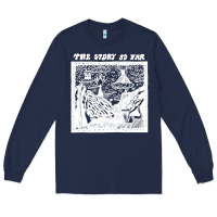 Navy the story   the story so far Long Sleeve Tee - linhVisuals