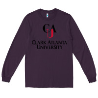 Plum Clark Atlanta University Long Sleeve Tee - linhVisuals