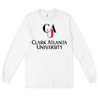 White Clark Atlanta University Long Sleeve Tee - linhVisuals
