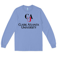Colony Blue Clark Atlanta University Long Sleeve Tee - linhVisuals
