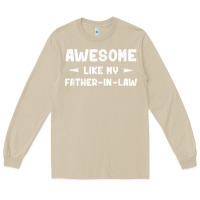 Mushroom awesome like my father in law funny fathers day gift men wom t shirt Long Sleeve Tee - linhVisuals