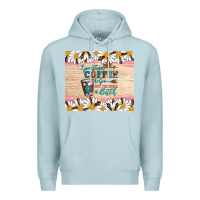 Blue Mist i pretend coffee helps but i'm still a bitch Premium Hoodie - Artiststas
