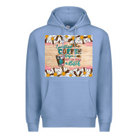 Colony Blue i pretend coffee helps but i'm still a bitch Premium Hoodie - Artiststas
