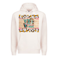 Pale Pink i pretend coffee helps but i'm still a bitch Premium Hoodie - Artiststas